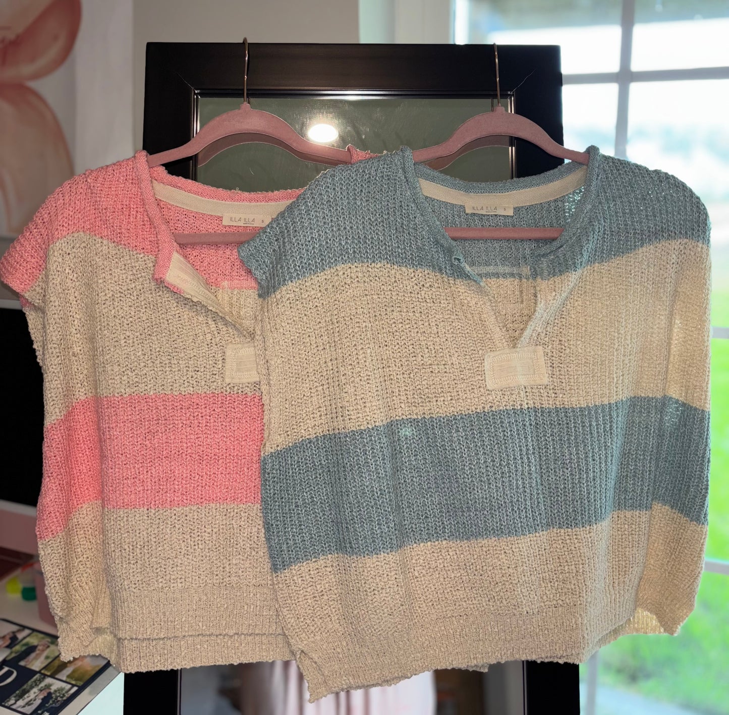 Striped Knit Top - 2 COLORS