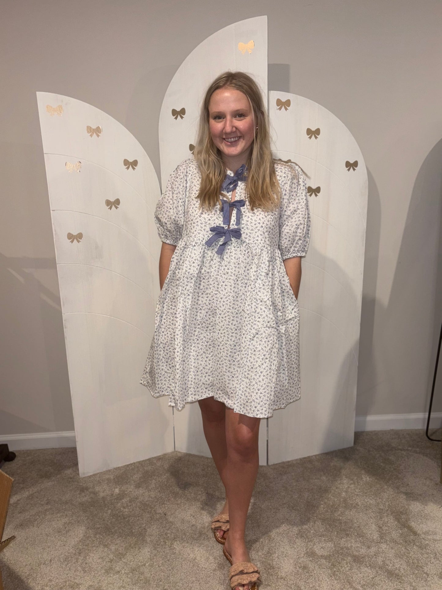 Floral Bow Dress
