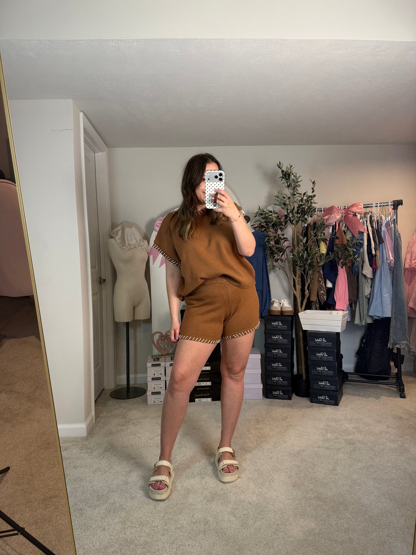 THE STITCHED SWEATER SETS (2 COLORS)