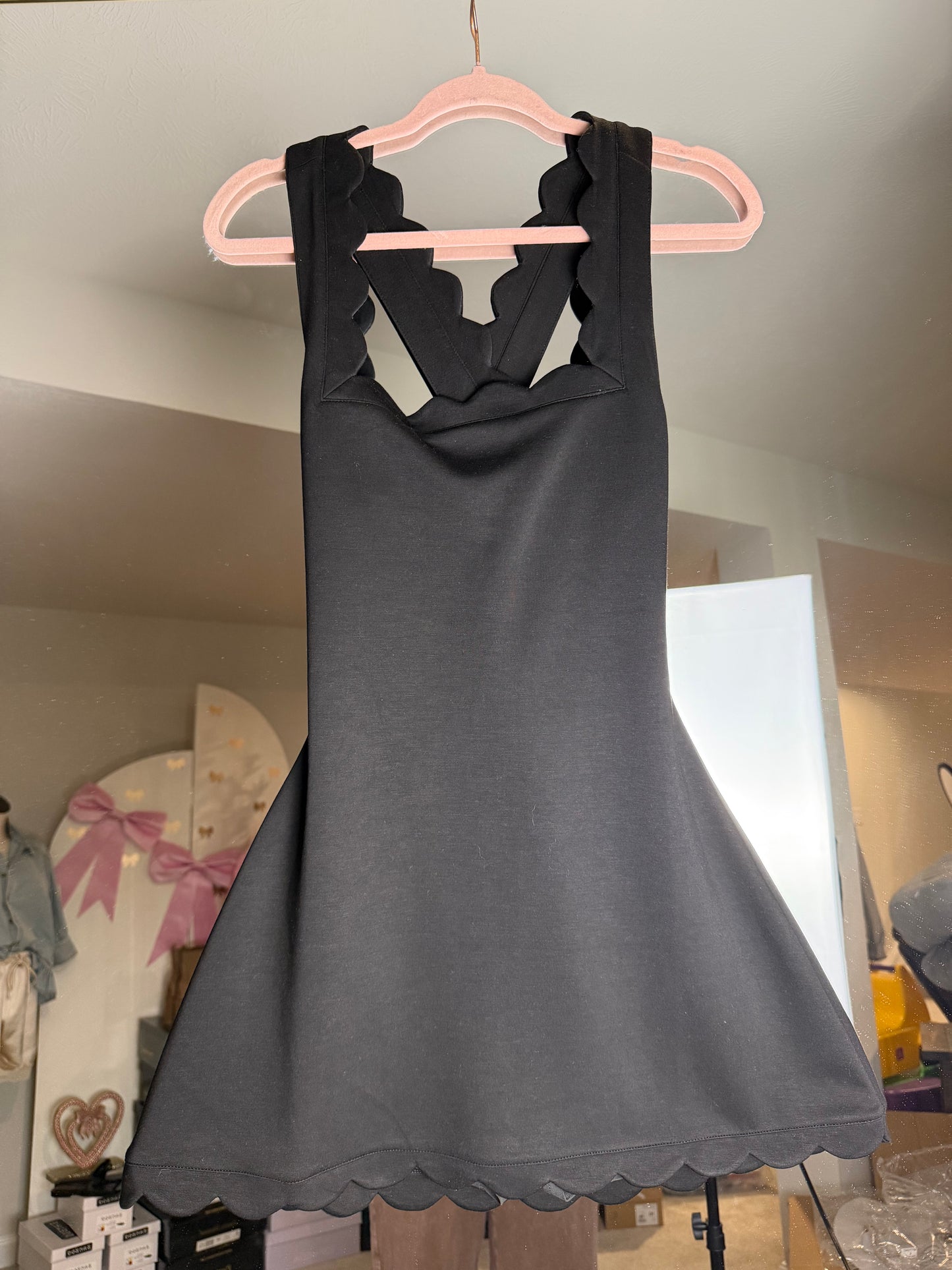 SCALLOP ACTIVE DRESS