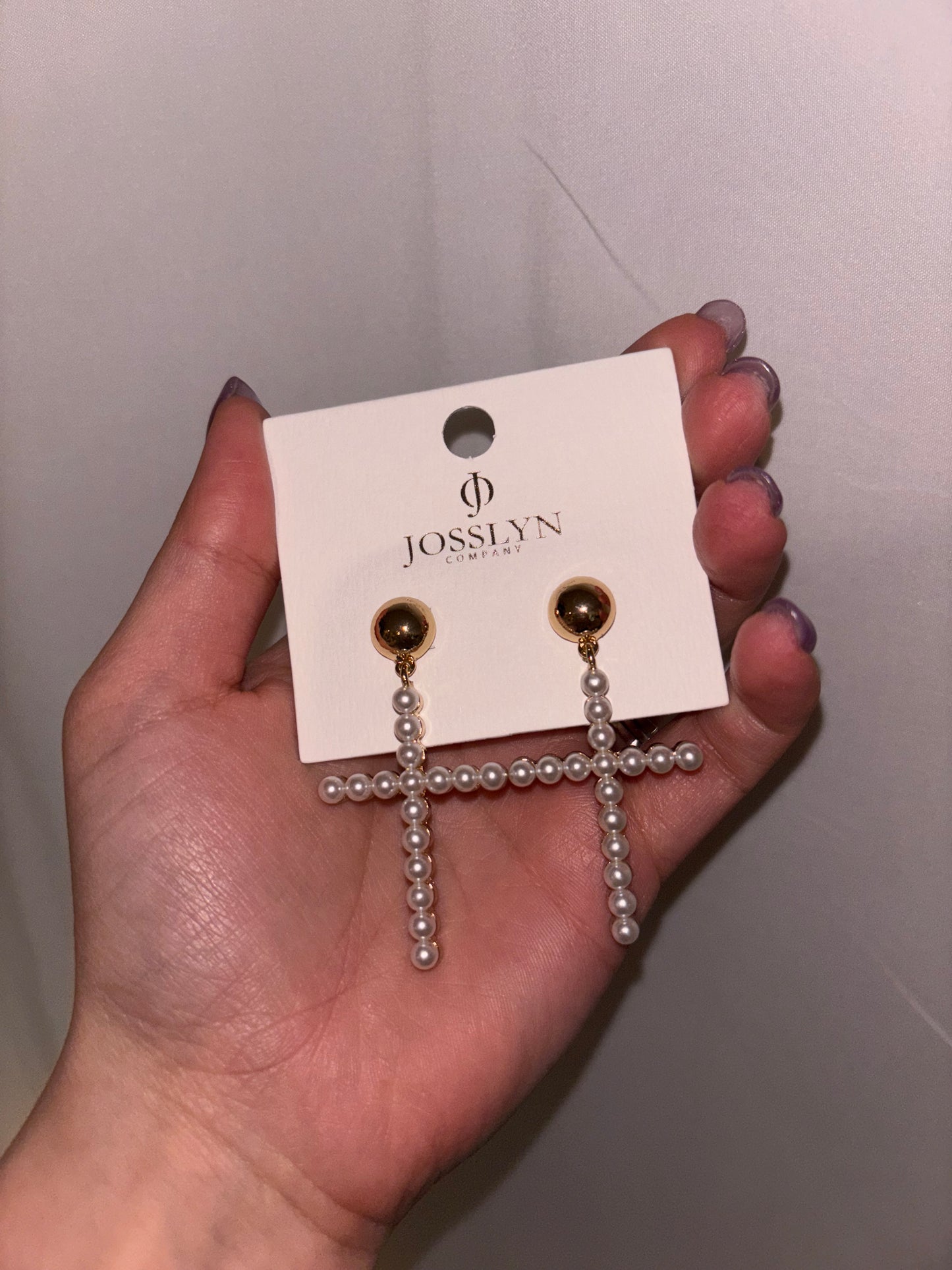 Cross Earrings