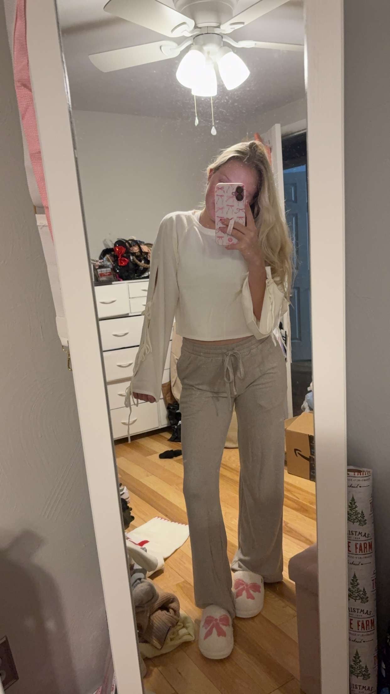 Light Hacci Pants - LAST PAIR