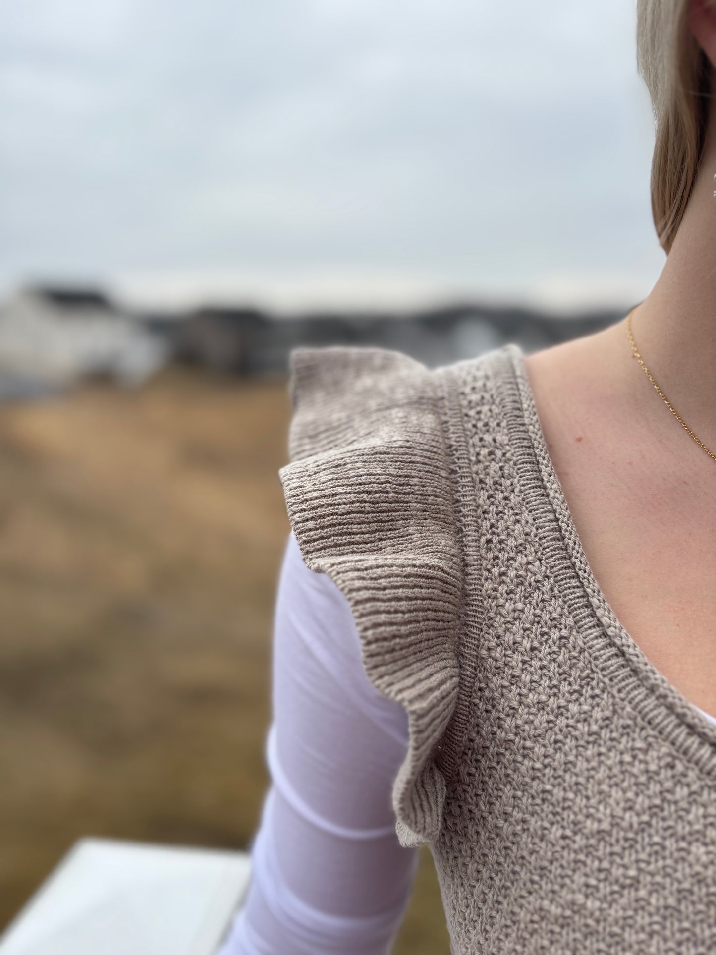 Flutter Sleeve Jumper