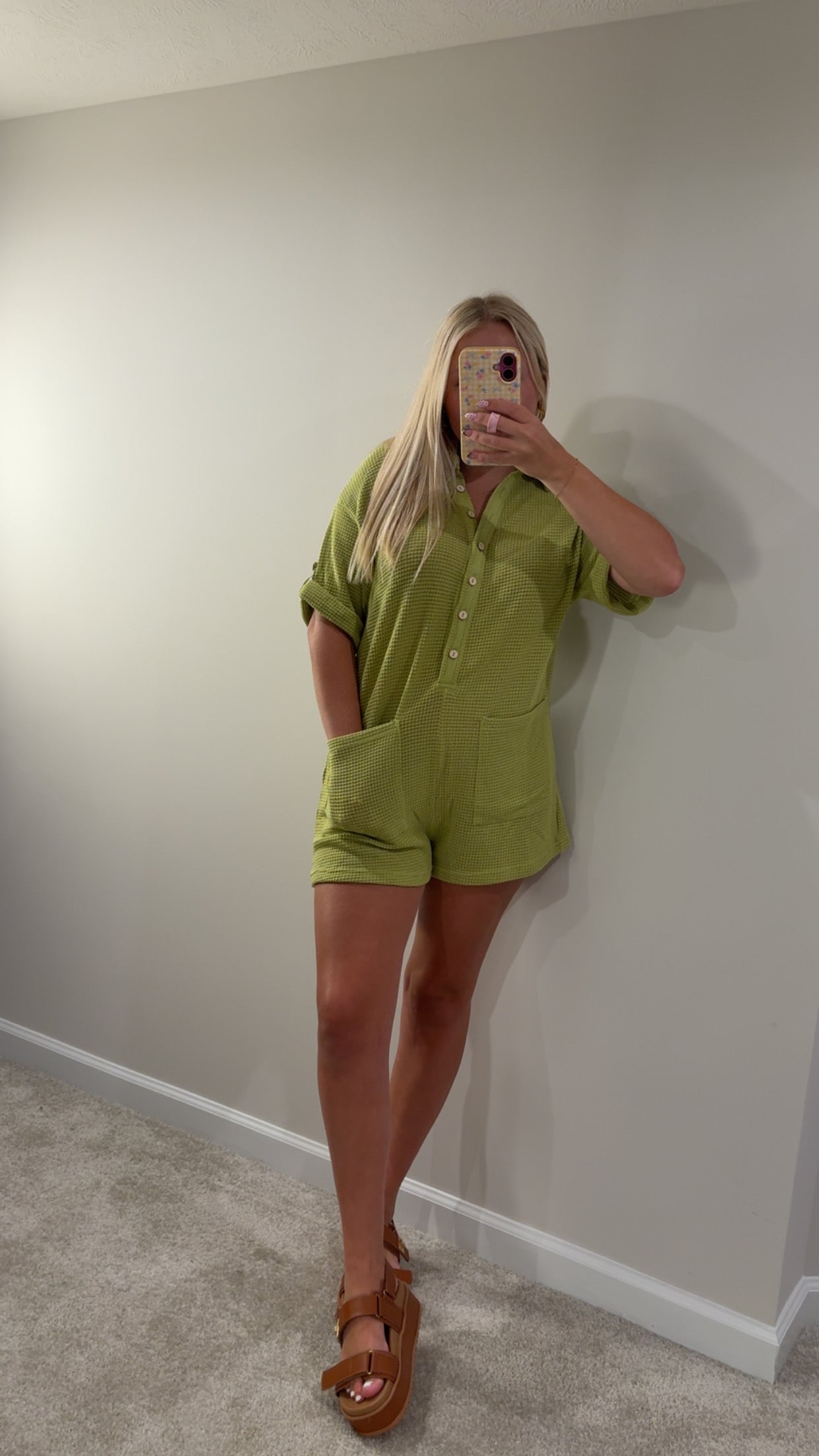 Pistachio Romper