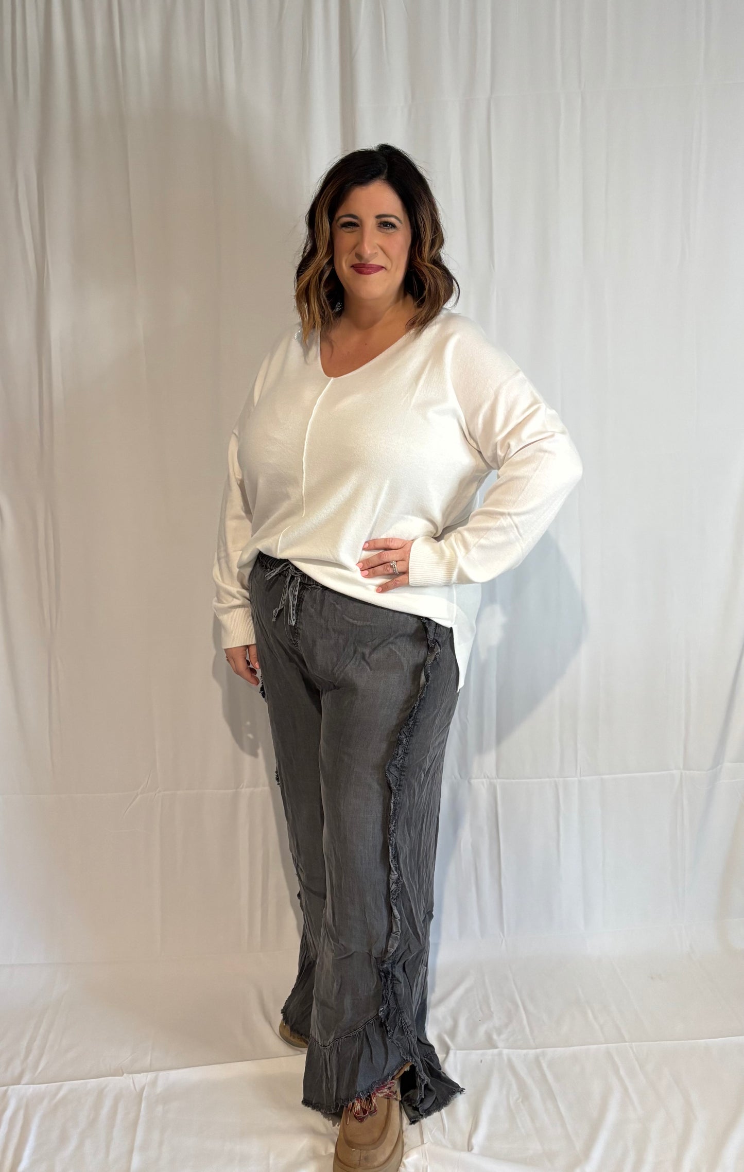 Ruffled Pants - PLUS