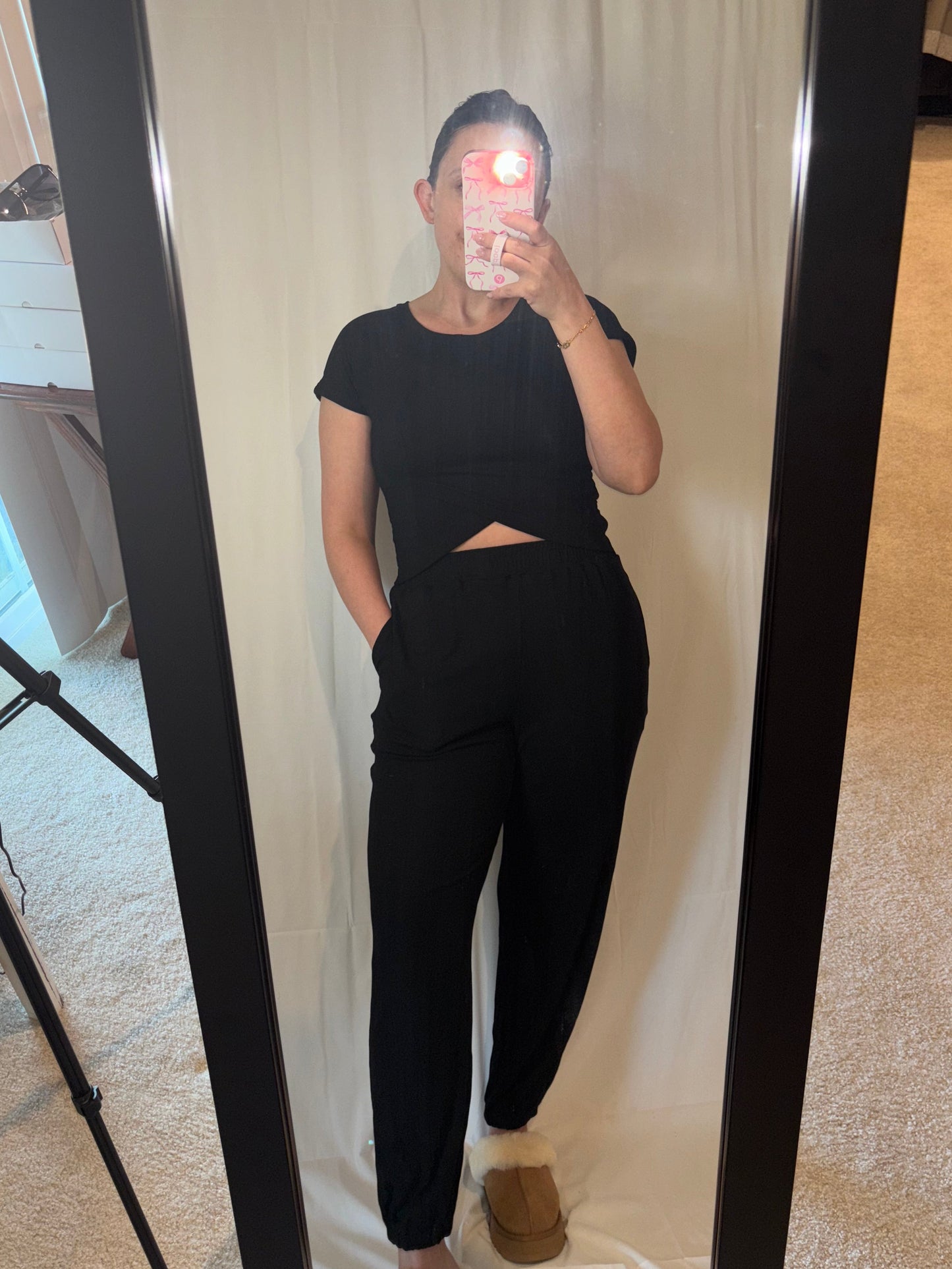 Crossover Lounge Set - BLACK