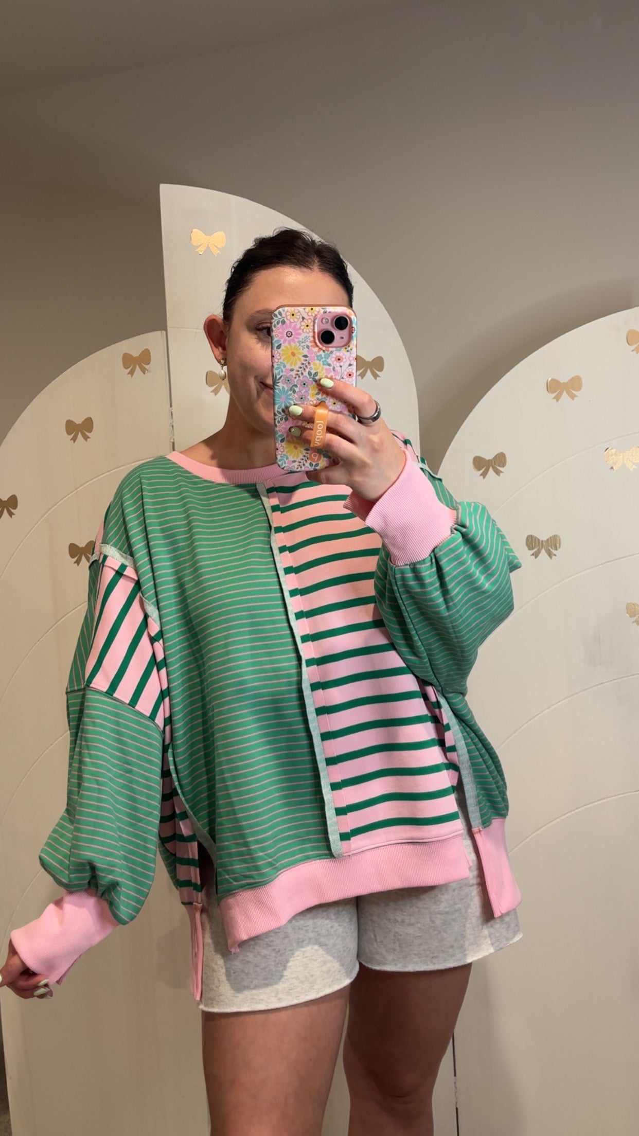 Kim Striped Pullover