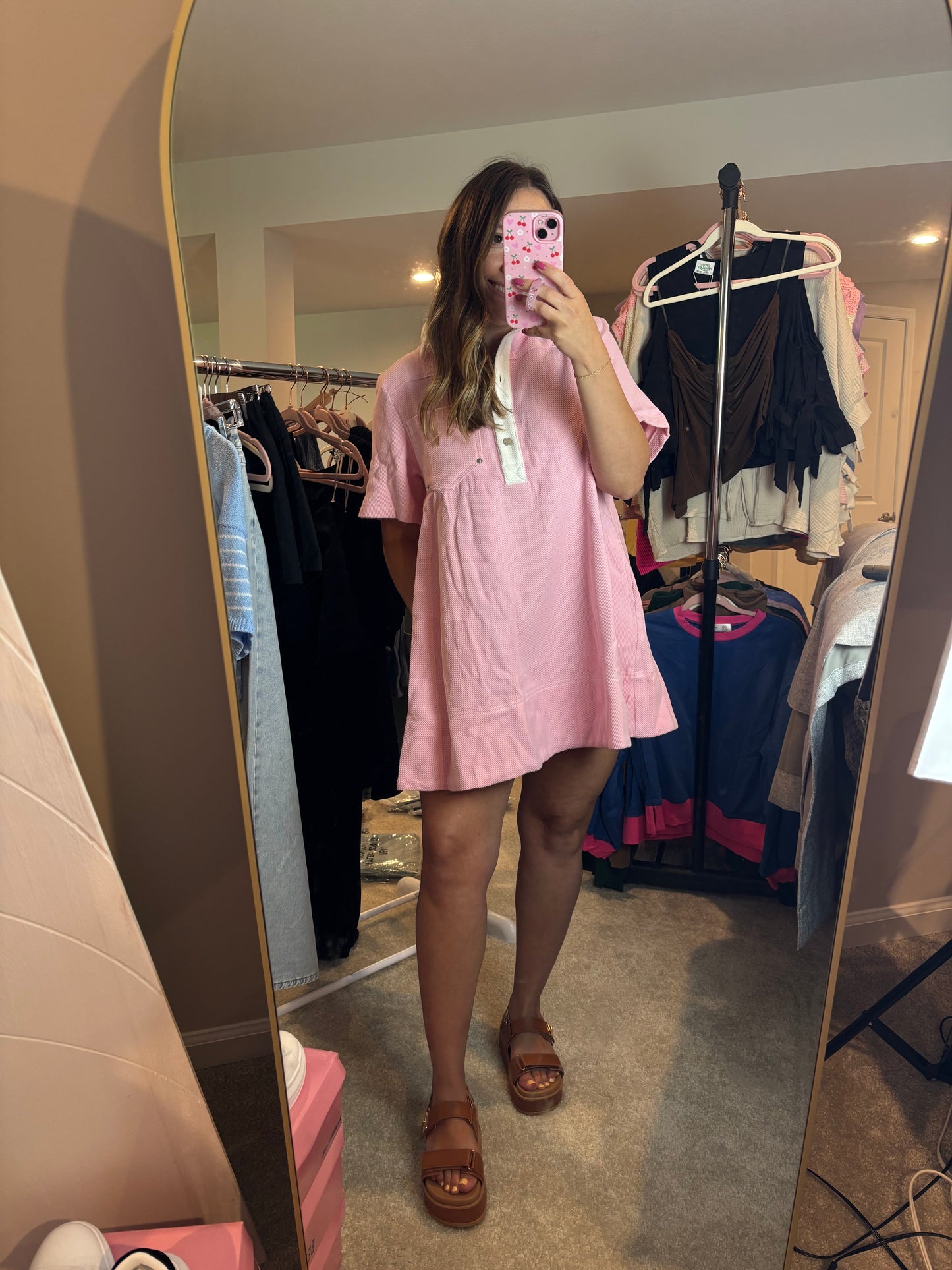 Emma Corded Mini Dress