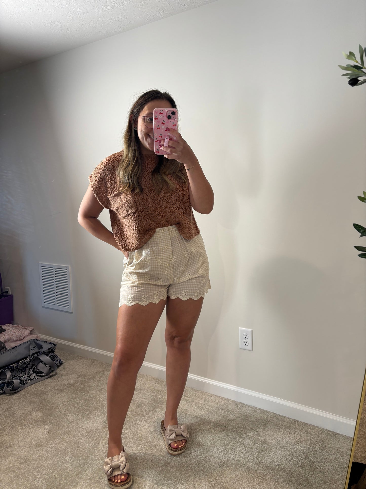 Popcorn Sweater Vest - 2 COLORS