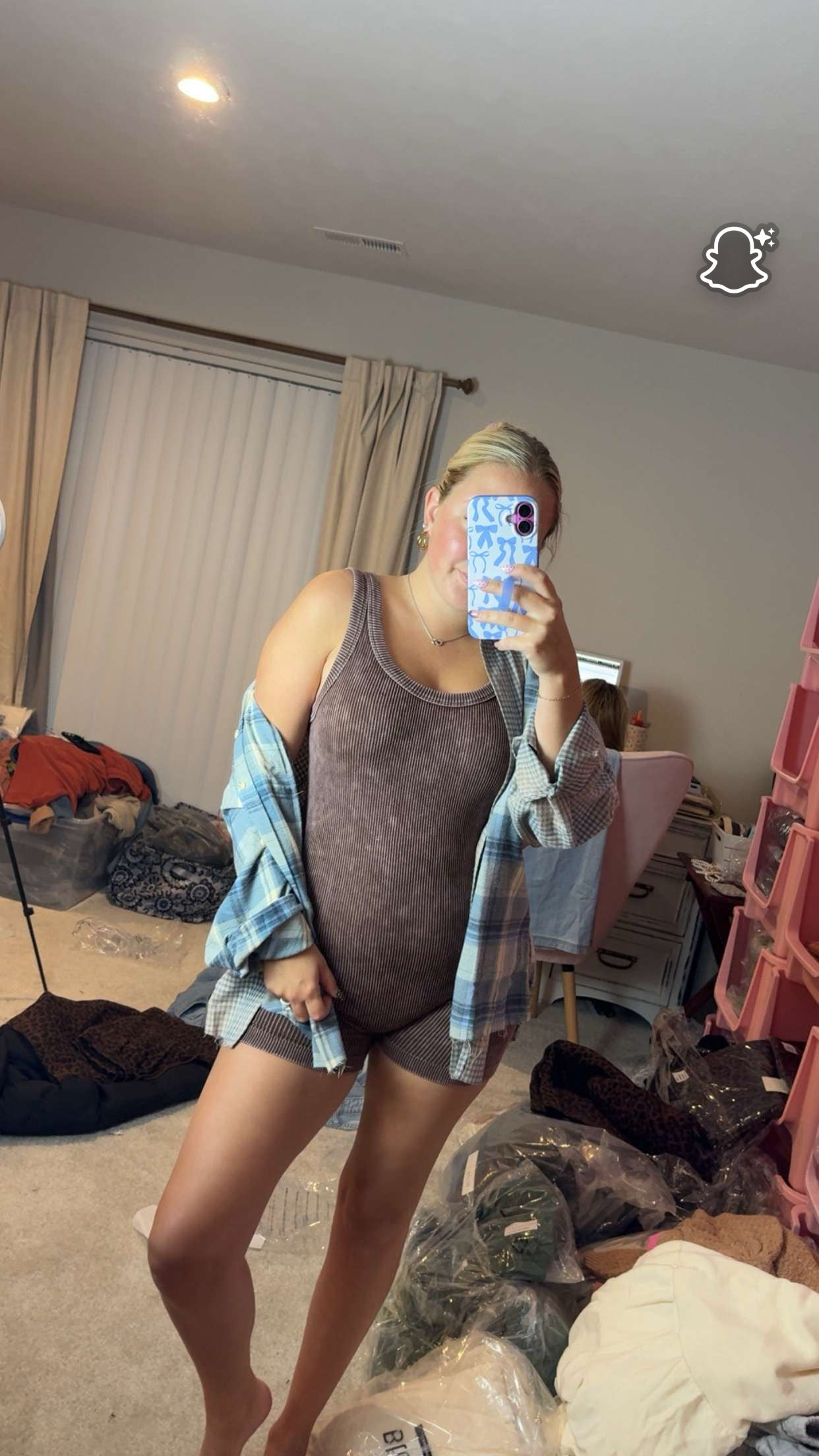 Ribbed Active Romper