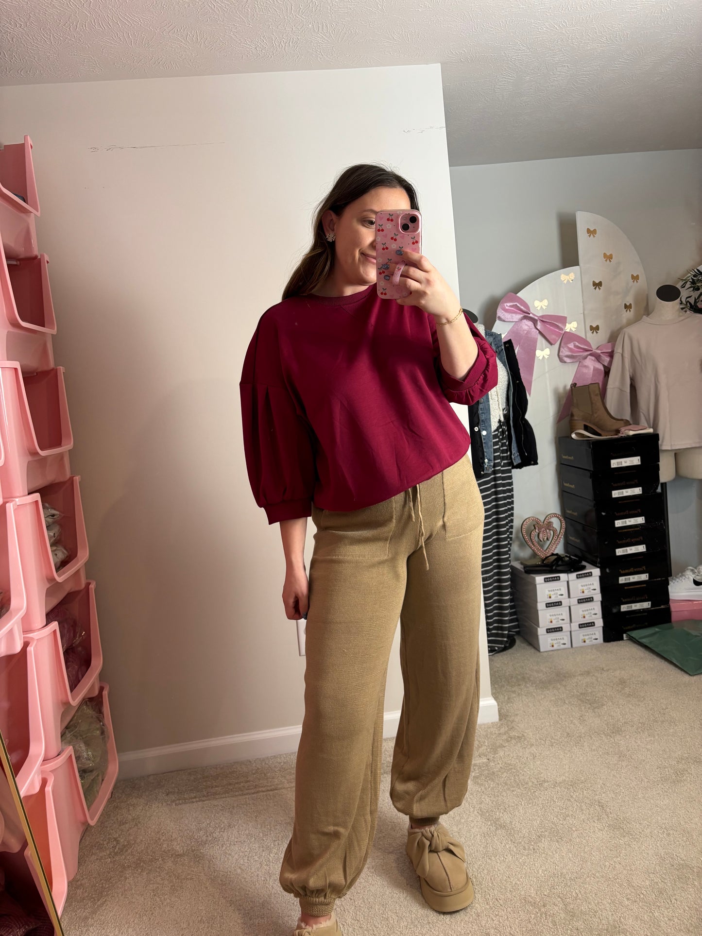 THE AMY ~ DOLMAN SLEEVE PULLOVER