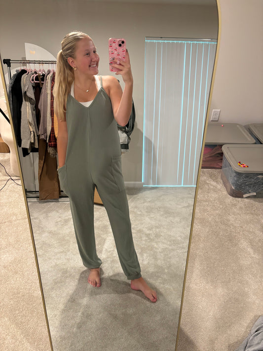 Mackenzie Ribbed Jumpsuit