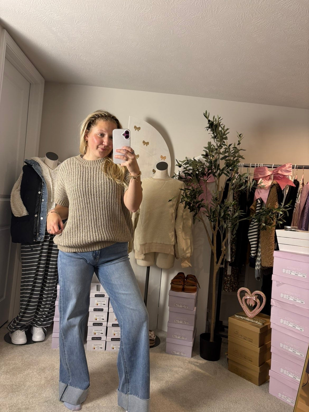 THE JORDAN ~ OVERSIZED SWEATER VEST