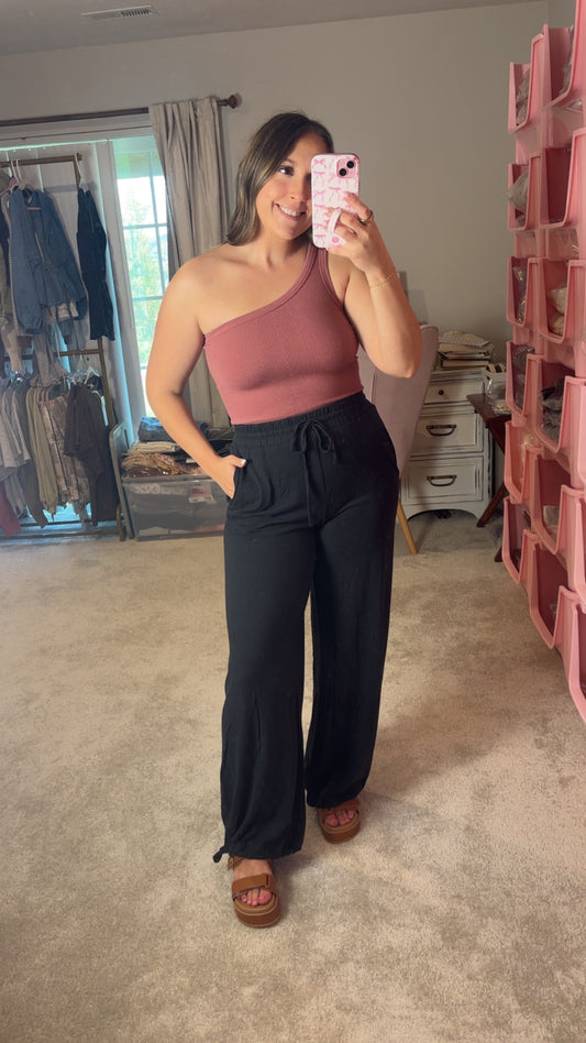 One Shoulder Tank