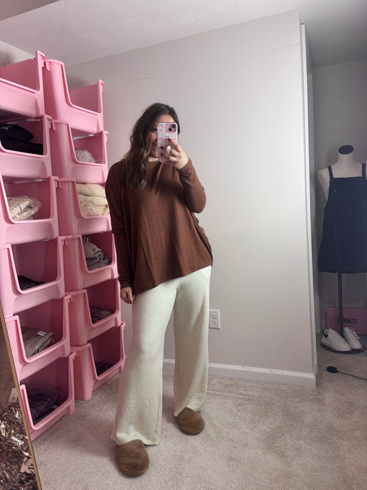 Relaxed Fit Dolman Long Sleeve