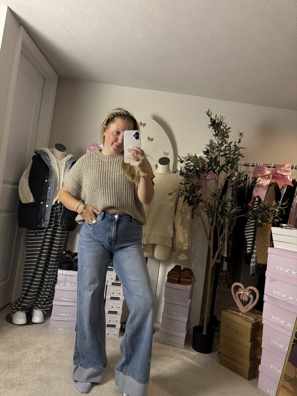 CUFFED DENIM: PRE ORDER (ARRIVES BY JAN. 23)