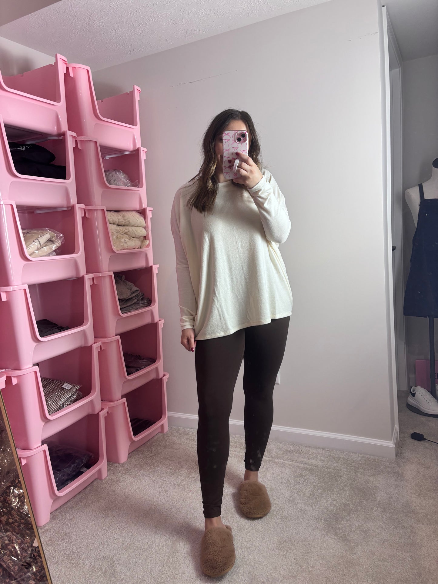 Relaxed Fit Dolman Long Sleeve