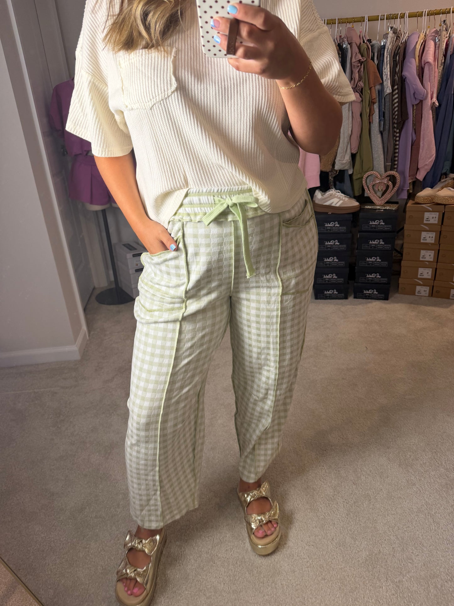 Sage Brushed Lounge Pants