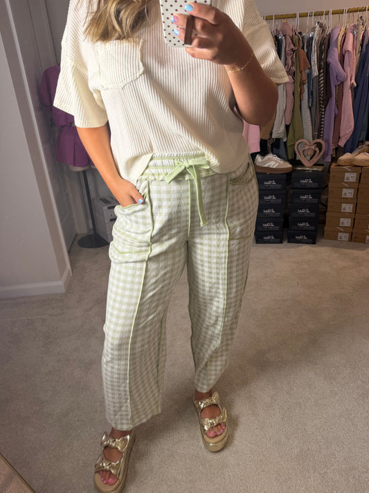 Sage Brushed Lounge Pants