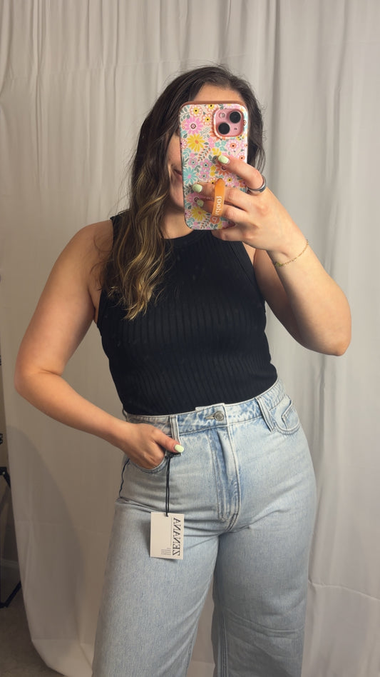 Kait Black Tank