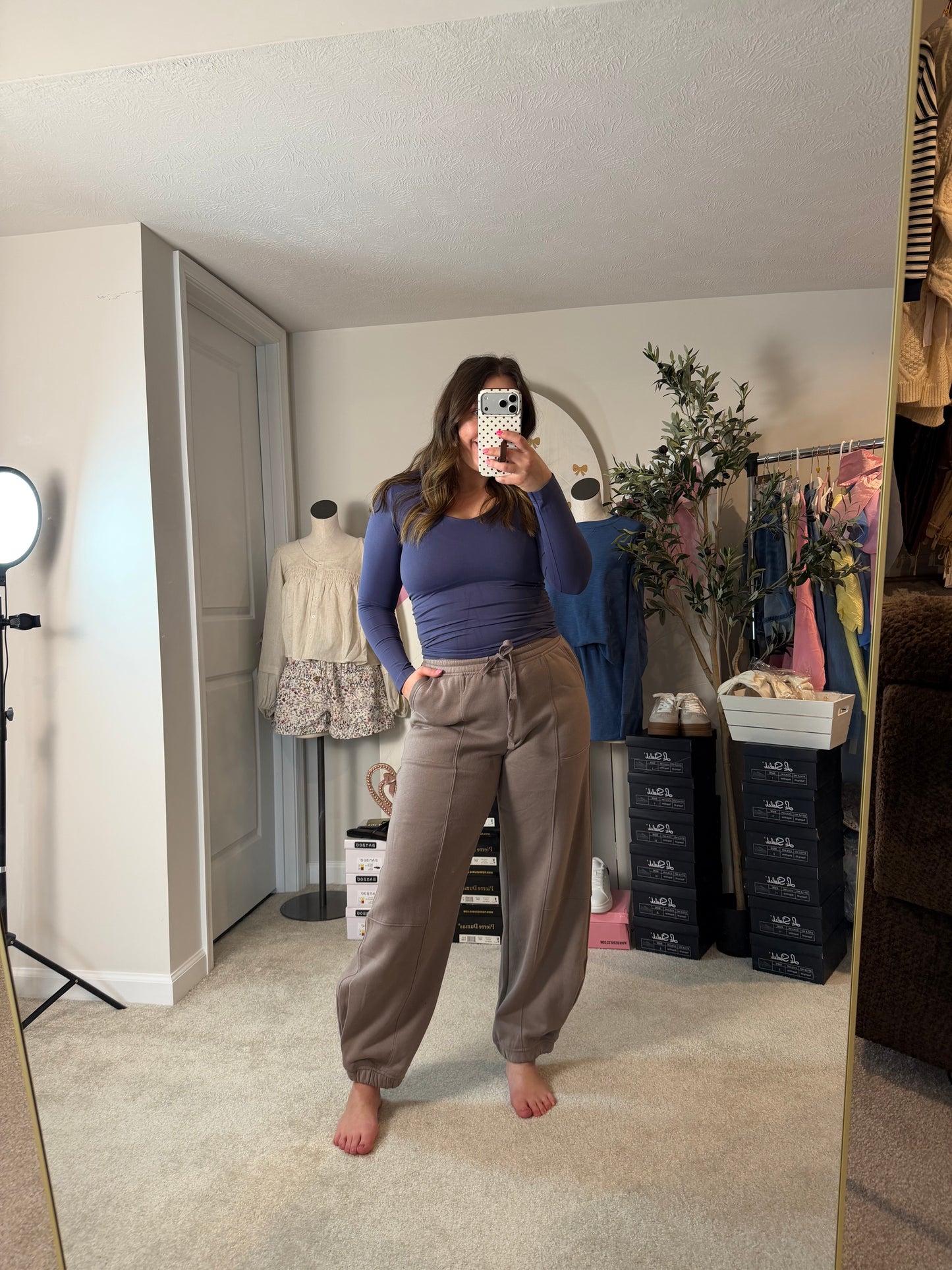 Long Sleeve Sculpting Tops (2 COLORS)