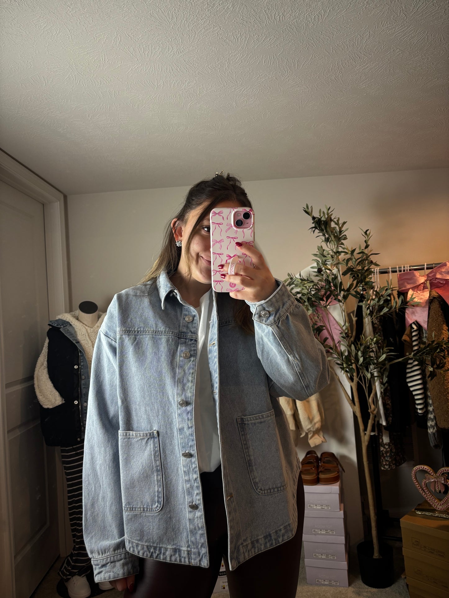 THE JILL ~ DENIM OVERSIZED JACKET
