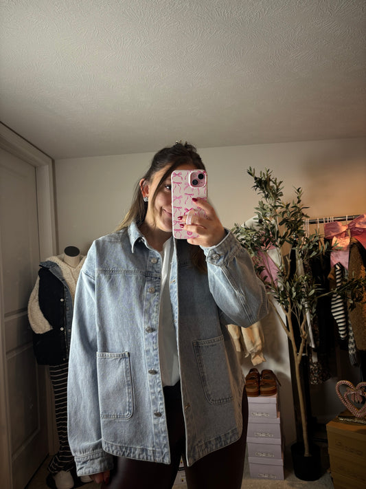 THE JILL ~ DENIM OVERSIZED JACKET