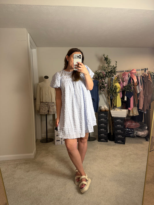 The Karen Baby Blue Dress