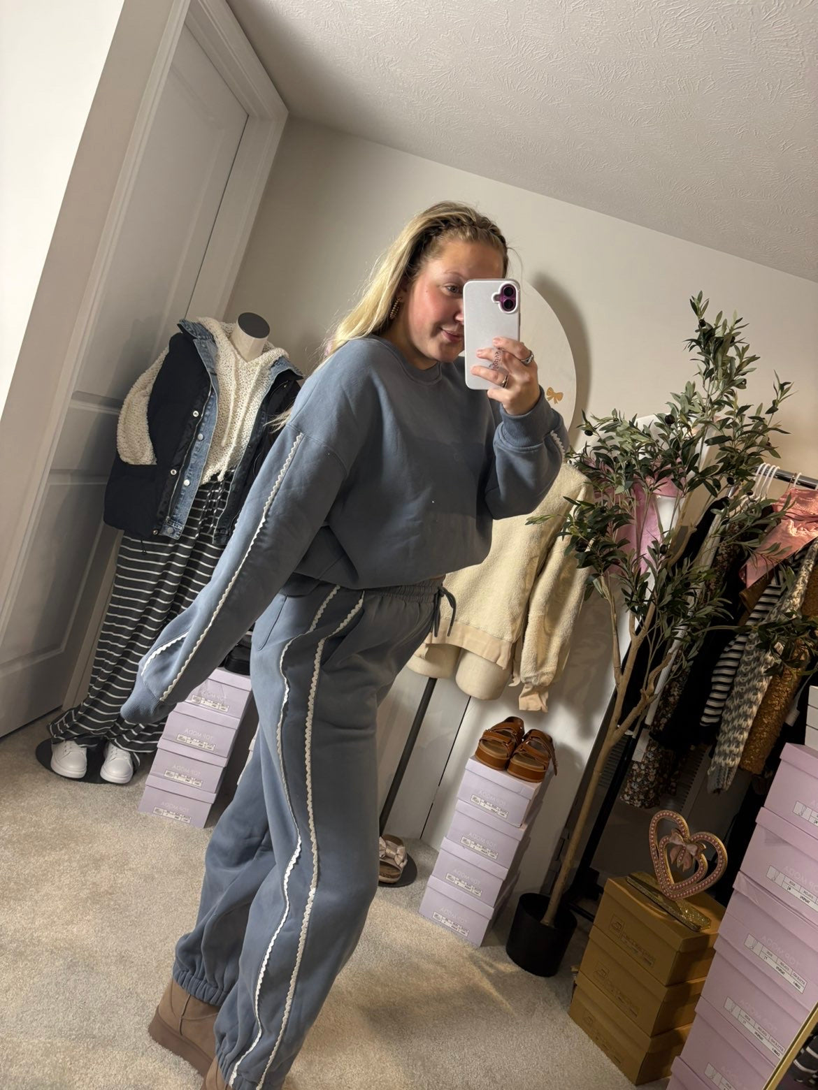 THE ALEXIS ~ WINTER DAYS FLEECE SET