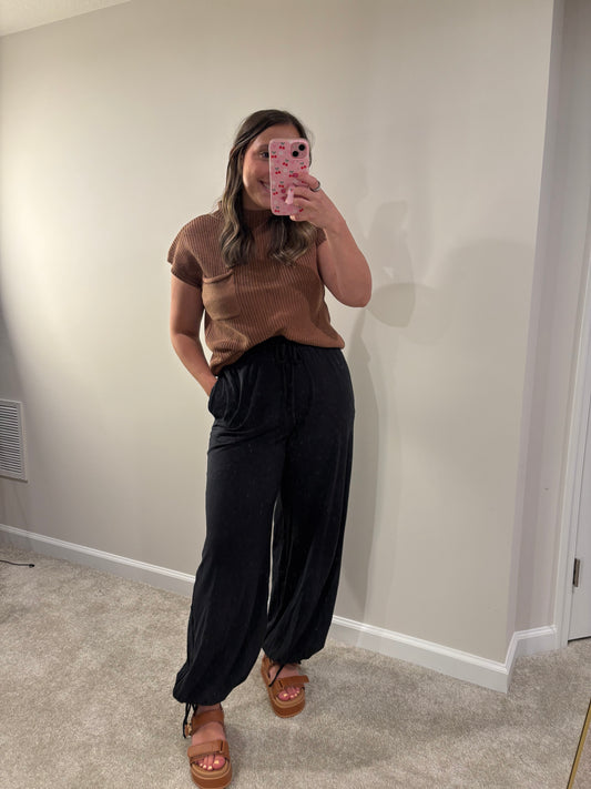 Brown Zoe Sweater Vest