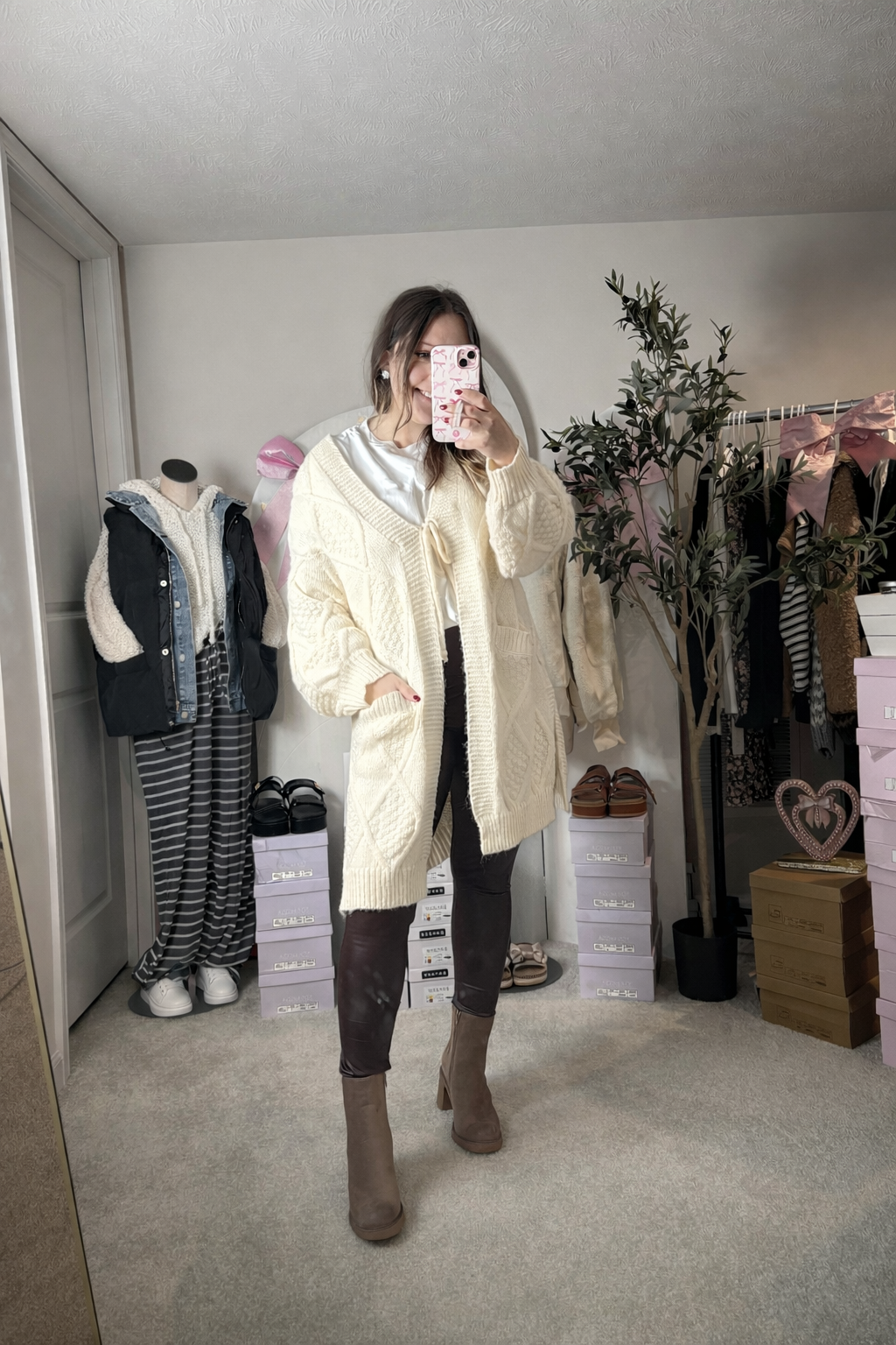 THE JAN ~ LONGLINE CARDIGAN