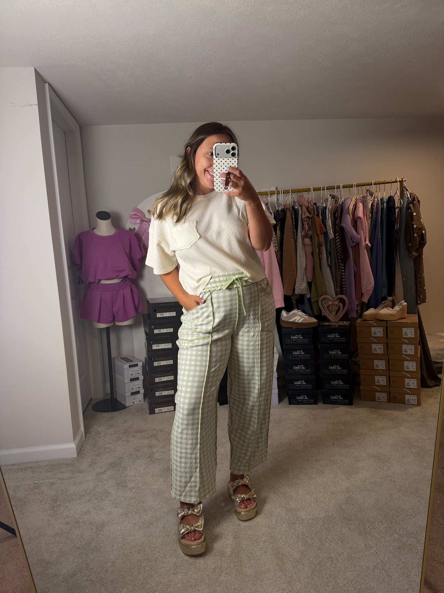 Sage Brushed Lounge Pants