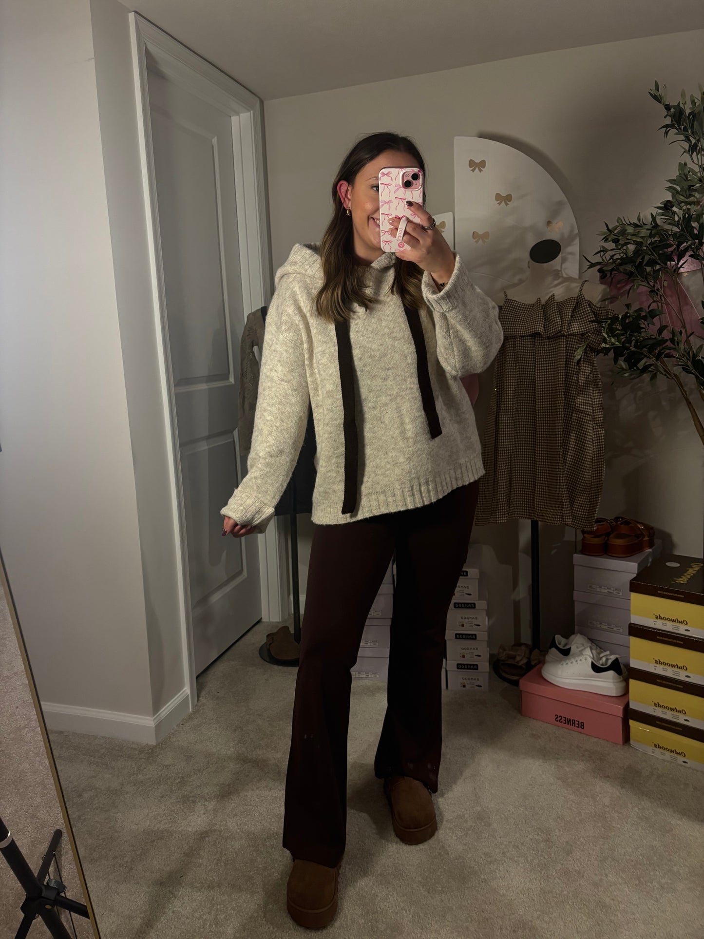 Drawstring Sweater Hoodie