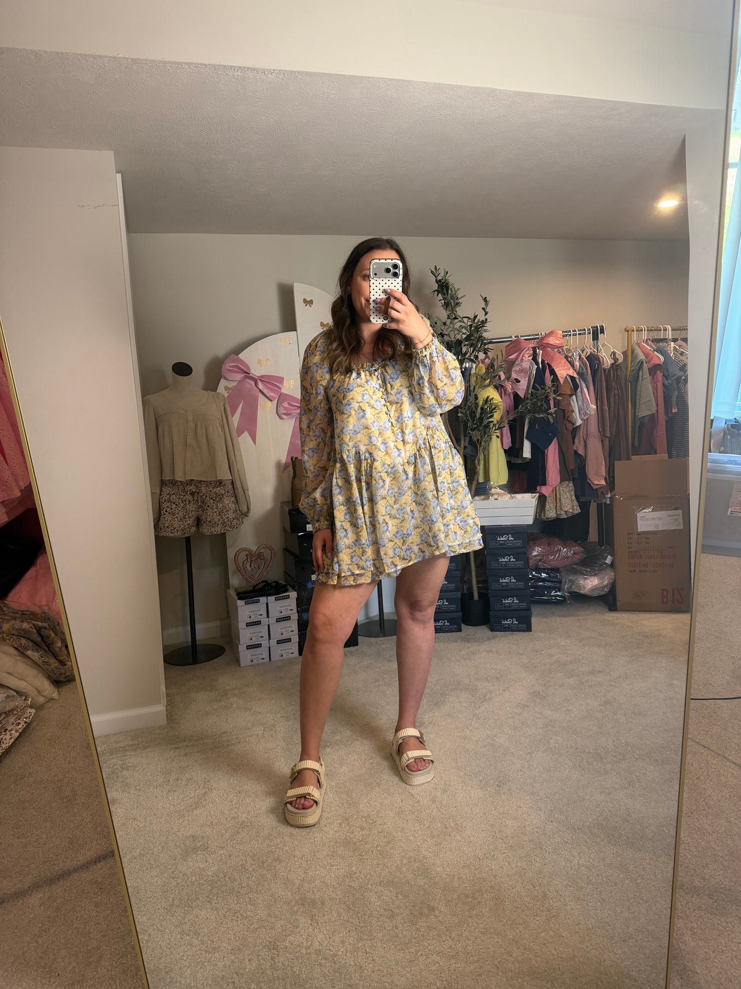 The Tracie Floral Romper