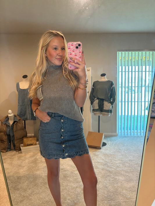 Alexandra Denim Skirt