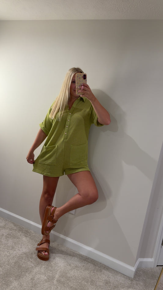 Pistachio Romper