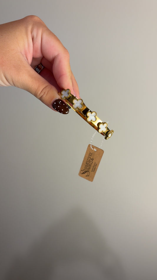 Clover Bangles (2 COLORS)