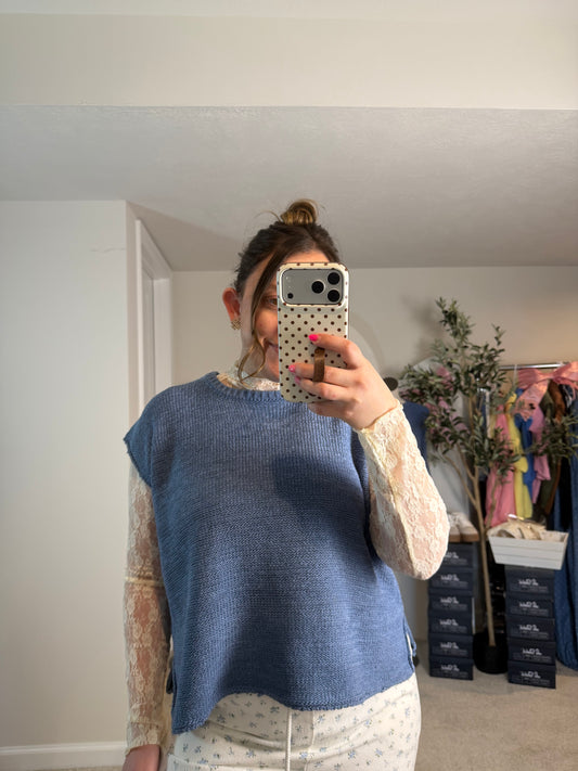 THE KIMBERLY ~ OVERSIZED SWEATER VEST