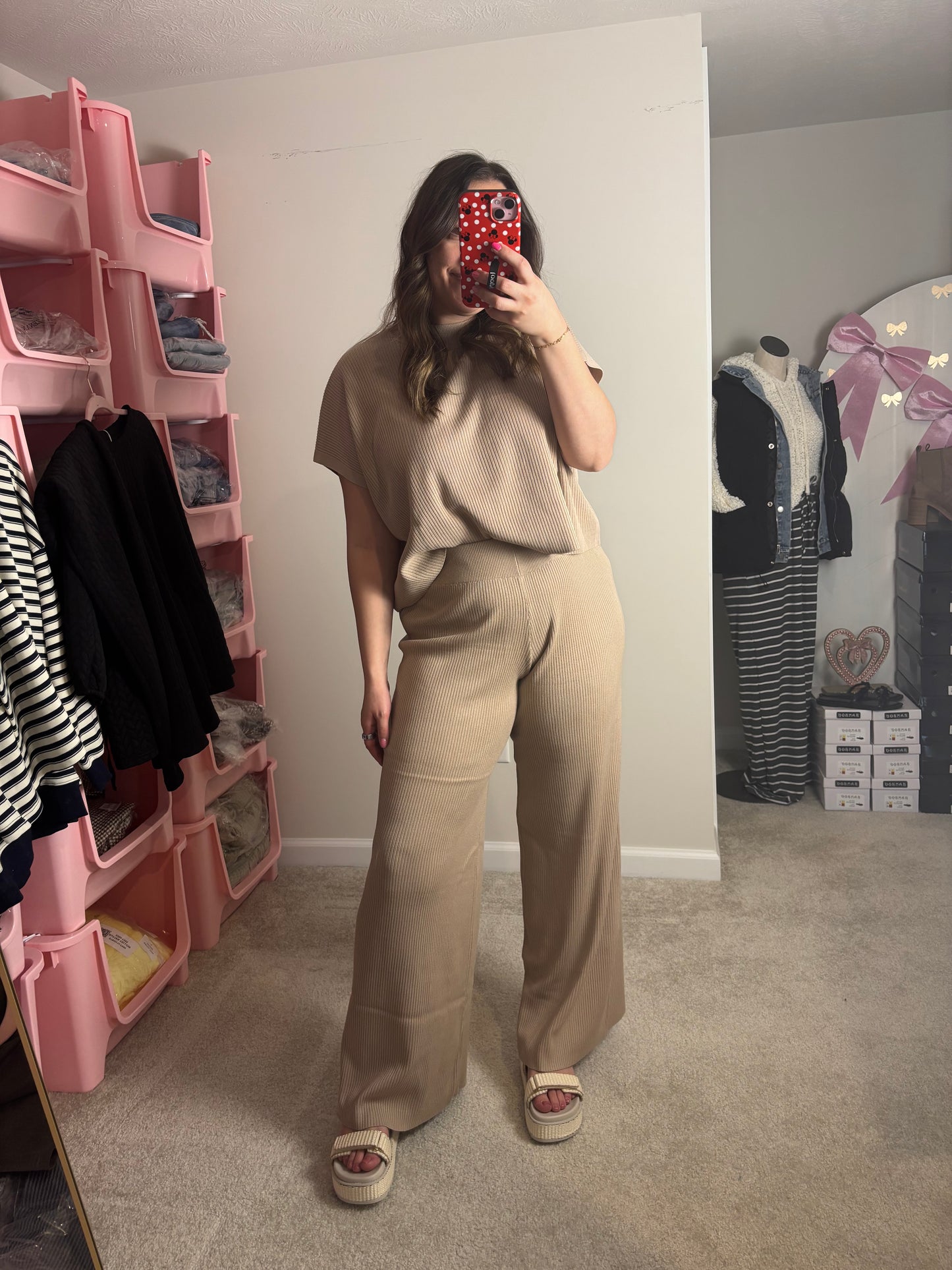 THE SAM ~ LIGHT MOCHA VISCOSE SET