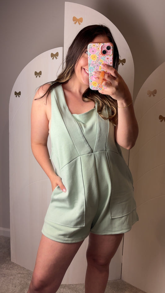 Light Green Romper