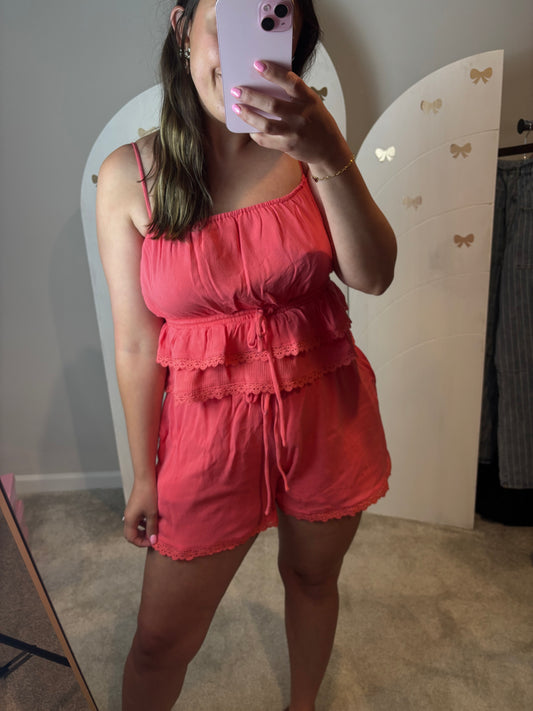 Coral Two Piece Set