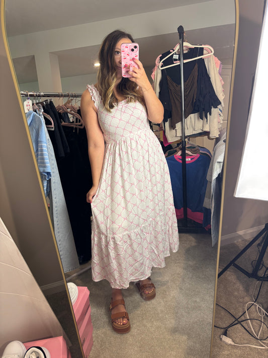 Tara Bow Midi Dress