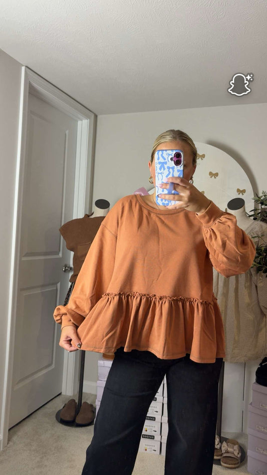 Autumn Days Peplum