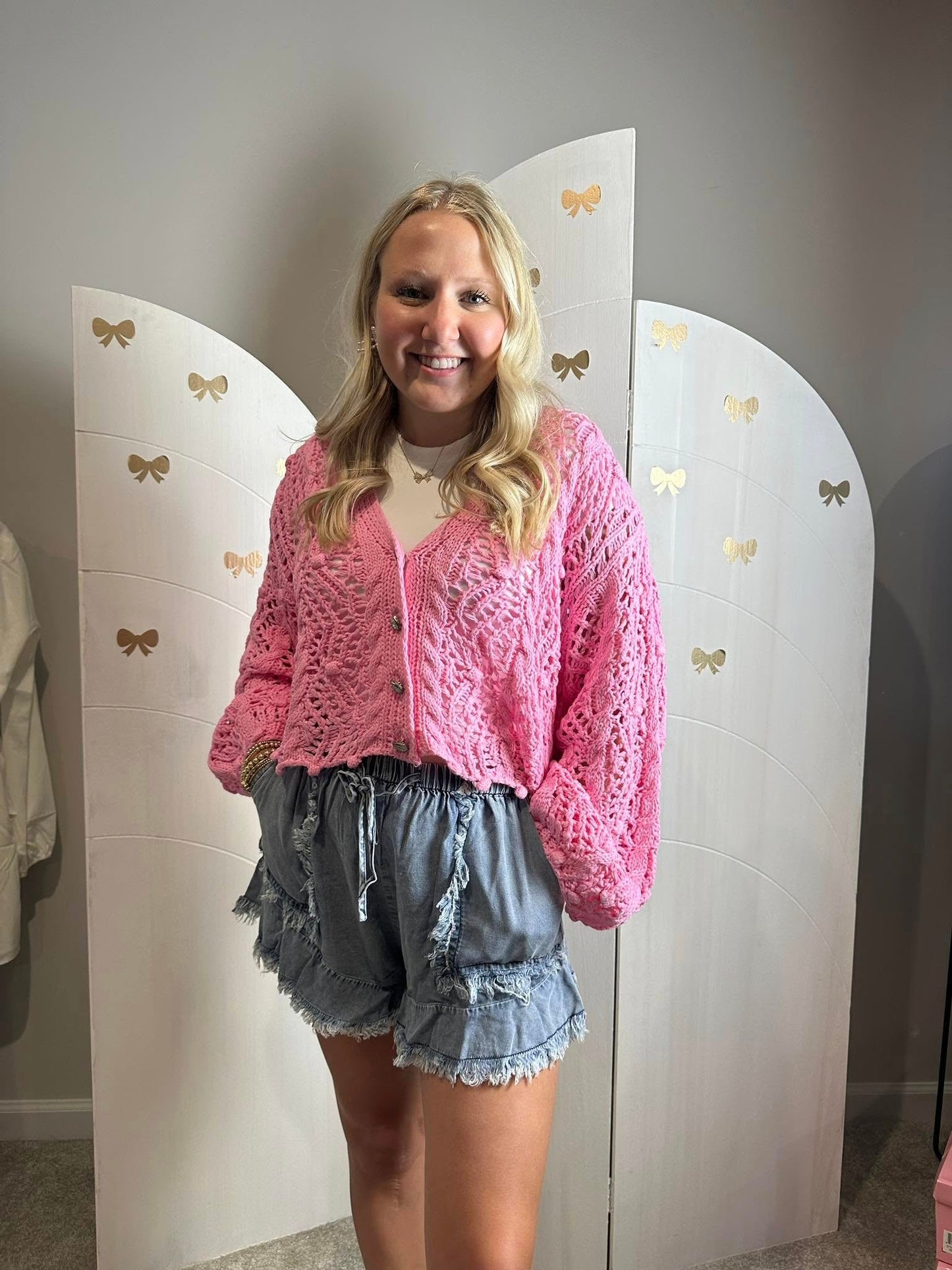 Pink Summers Cardigan